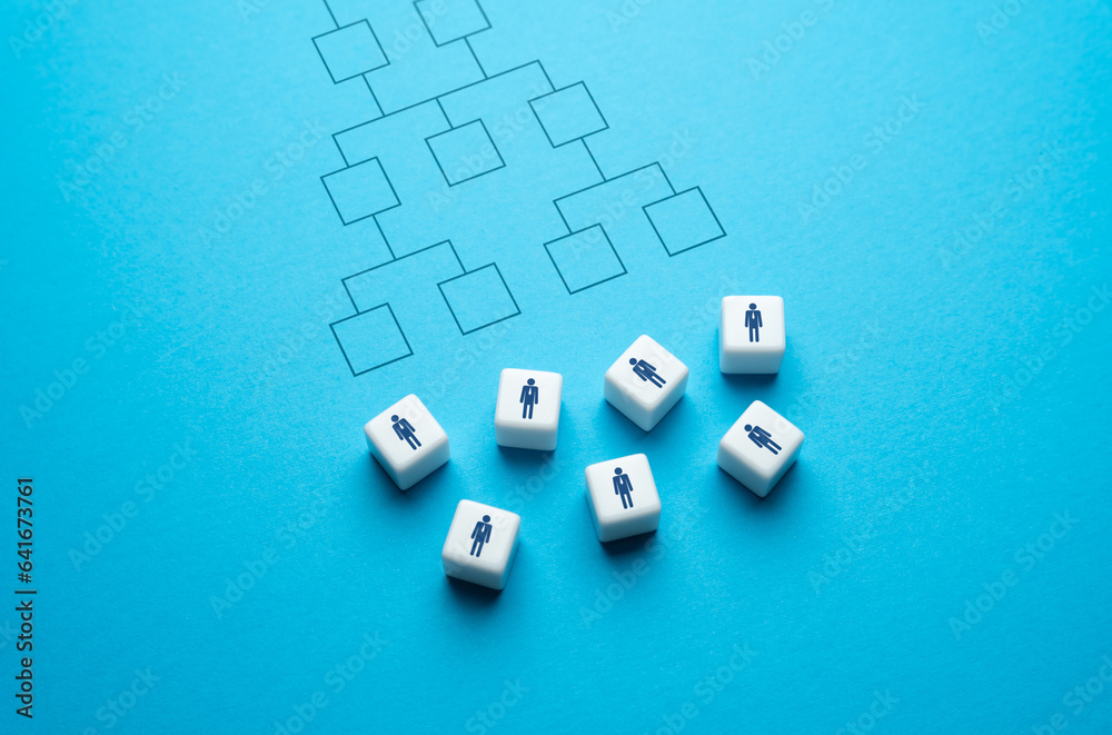 Arrange employees in a hierarchical tree. Delineating roles and responsibilities. Outlines reporting relationships, lines of authority, communication pathways. Ensures efficient workflow Arrange employees in a hierarchical tree. Delineating roles and responsibilities. Outlines reporting relationships, lines of authority, communication pathways. Ensures efficient workflow