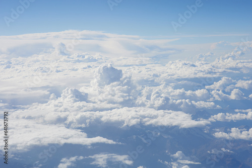 Clouds, view from the plane window © Евгений Бордовский