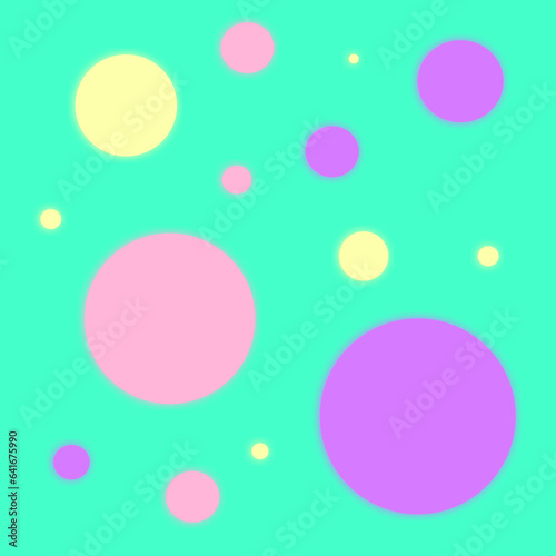 abstract background with circles