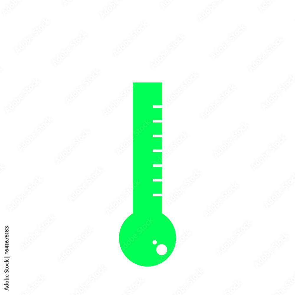 green thermometer icon green thermometer icon