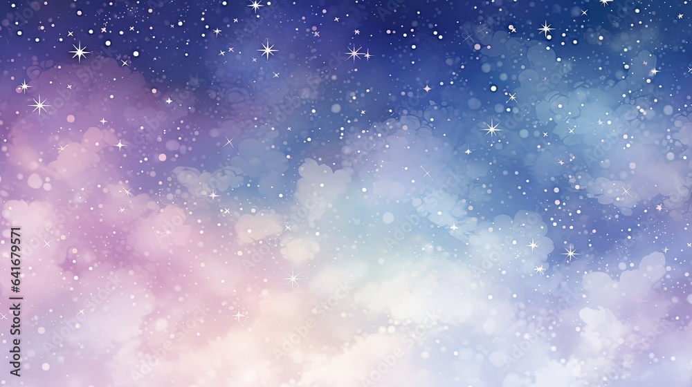 a blurry background with stars in the sky and stars in the sky. generative ai a blurry background with stars in the sky and stars in the sky. generative ai