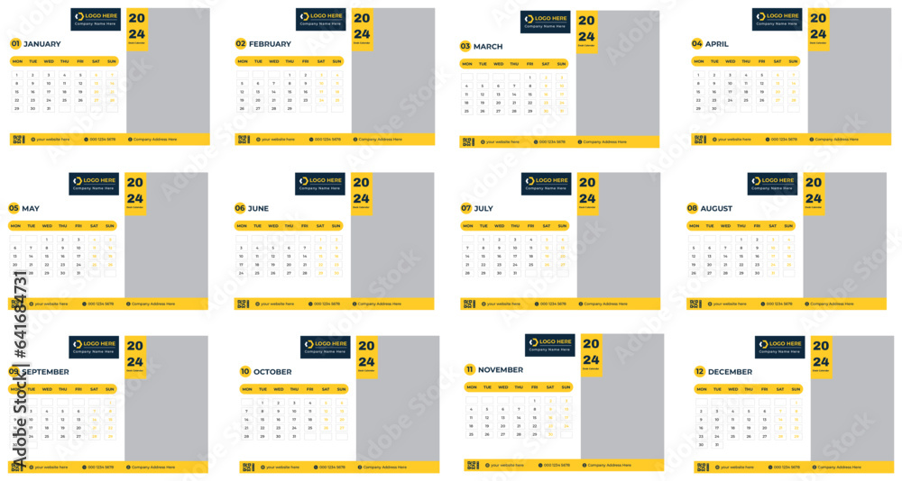 2024 Calendar planner