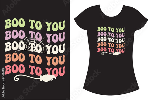 Halloween Nurse boo svg t shirt design. Halloween vector gift shirt.