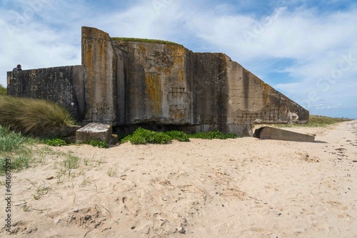 Bunker at Utah Beach in Normandy, France