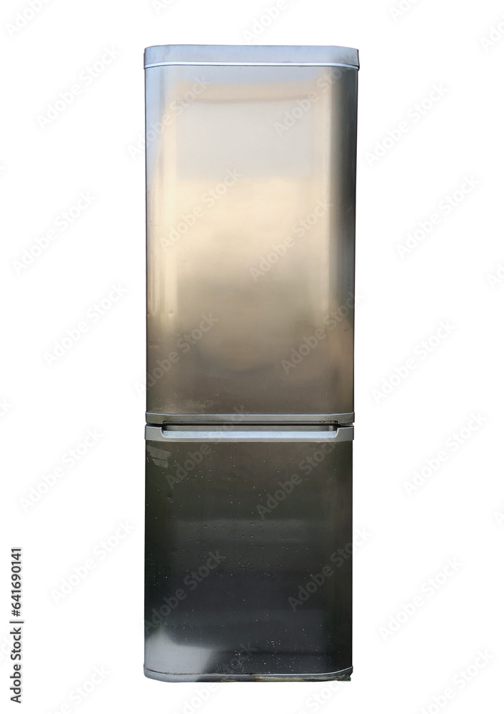 Refrigerator (with clipping path) isolated on white background Refrigerator (with clipping path) isolated on white background