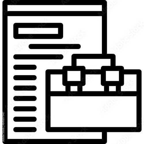 Job offer letter Icon
