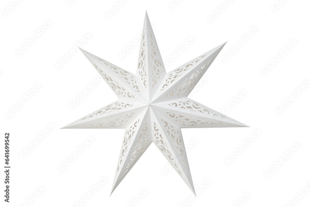 Decorative paper star Decorative paper star
