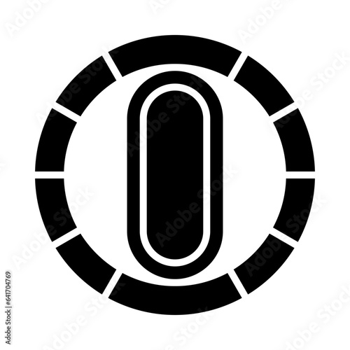 Velodrome Glyph Glyph Icon Design