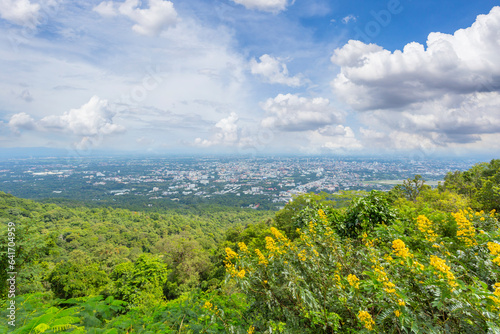 The Chiang Mai s highest view point Saw the city as wide as the eye  good atmosphere  beautiful view in front.