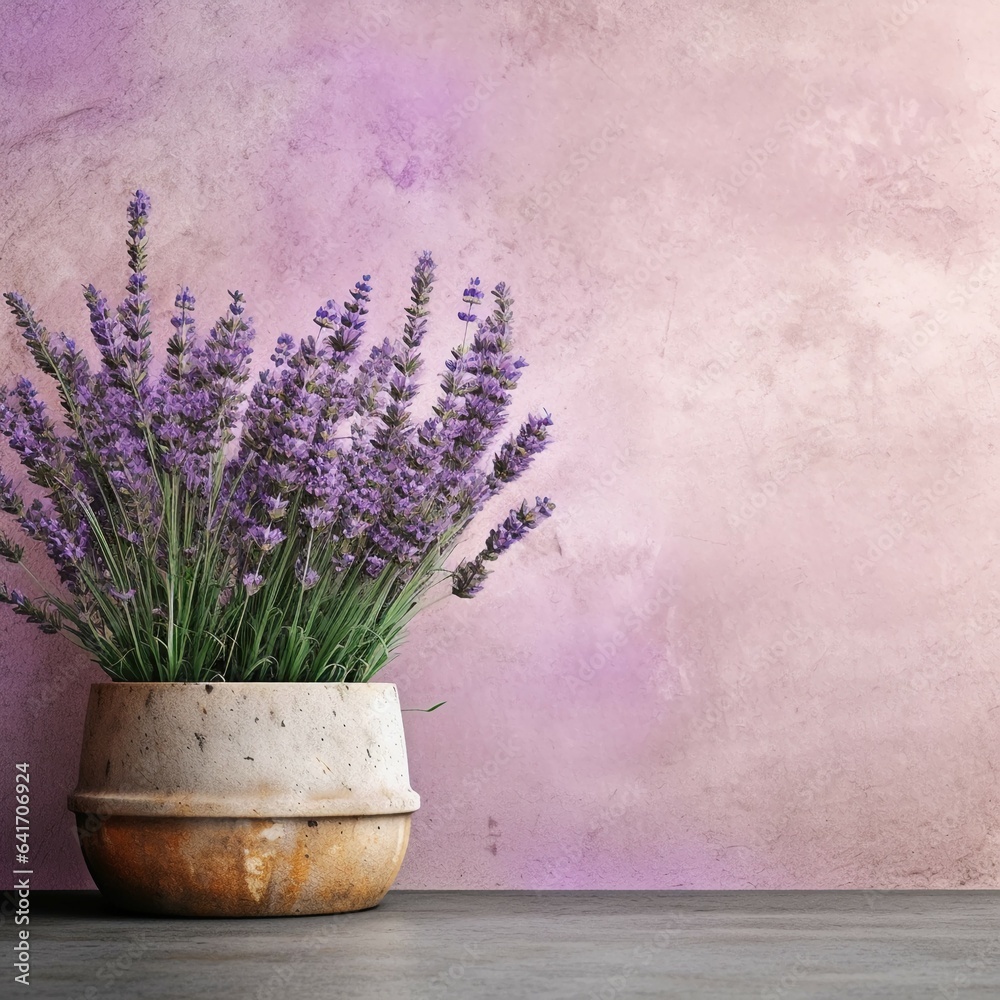 Simple lavender concrete texture background  - obrazy, fototapety, plakaty 