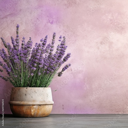 Simple lavender concrete texture background 