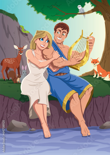 Orpheus and Eurydice photo