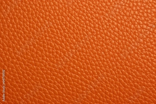 simple Orange color leather texture background 