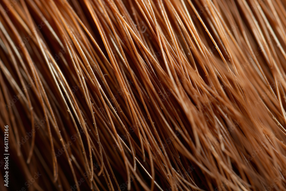 Captivating Details: A Macro Close-Up Shot of a Fringe Captivating Details: A Macro Close-Up Shot of a Fringe
