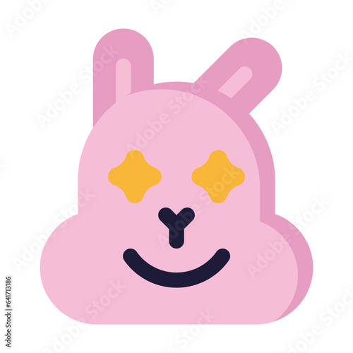excited line icon best for social media design