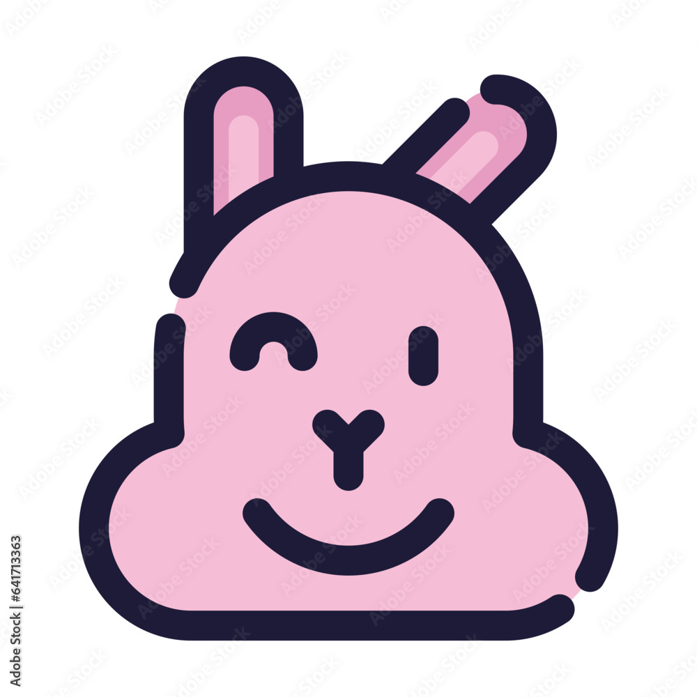 Smiley line art emoticon icon, best for social media design Smiley line art emoticon icon, best for social media design