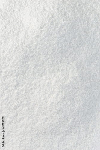 macro texture of white flour © Berzyk
