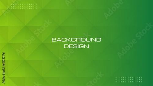 Abstract green geometric background. Simple and modern gradation backdrop. vector design graphic for poster, banner, landing page, slideshow