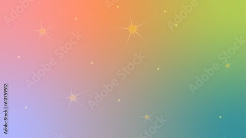 gradient, starry background with stars