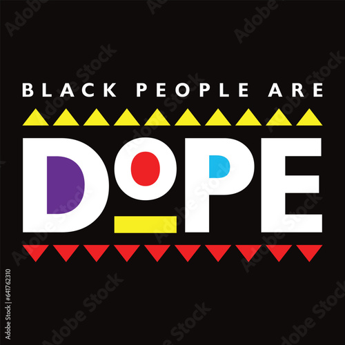 Stylish , fashionable  and awesome black history month quotes typography  illustrator