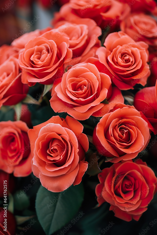 Beautiful bouquet of red roses Beautiful bouquet of red roses
