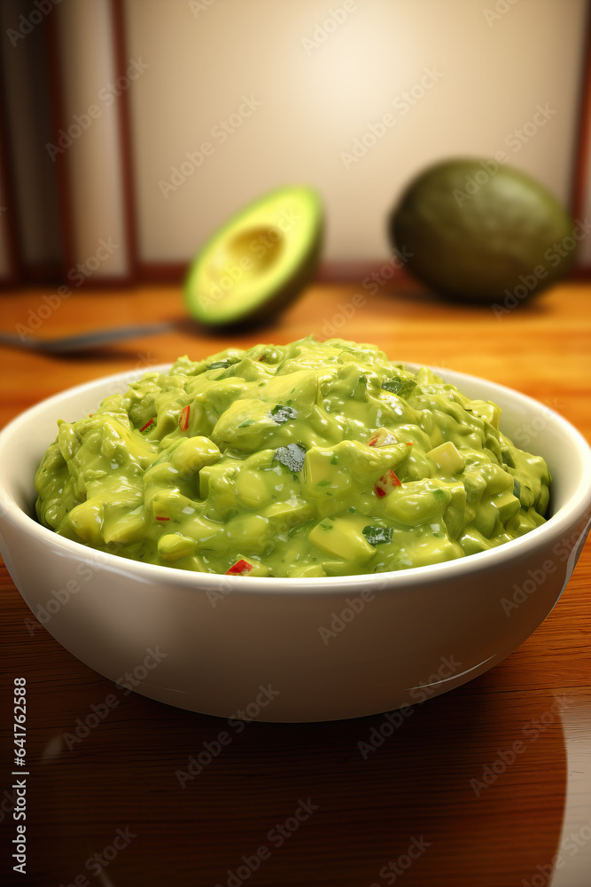 Delicious bowl of guacamole Delicious bowl of guacamole