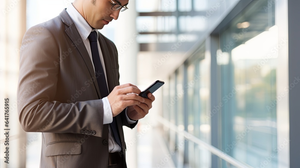 business people with smart easy technology in hand business man and woman in formalsuit using smartphone checking data or make a connecting online wireless in modern office interior background business people with smart easy technology in hand business man and woman in formalsuit using smartphone checking data or make a connecting online wireless in modern office interior background