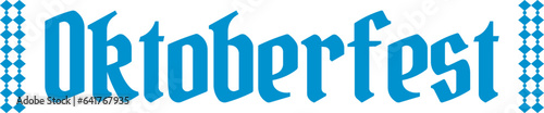 Title with text Oktoberfest