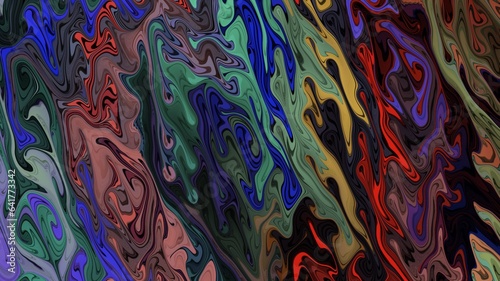 Abstract background of a digital pattern in neon colors. illustration background mixed color camouflage and motif designs, beautiful patterns for fabric, pillow, dress print. Colorful background.