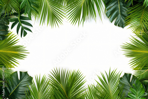 palm tree frame