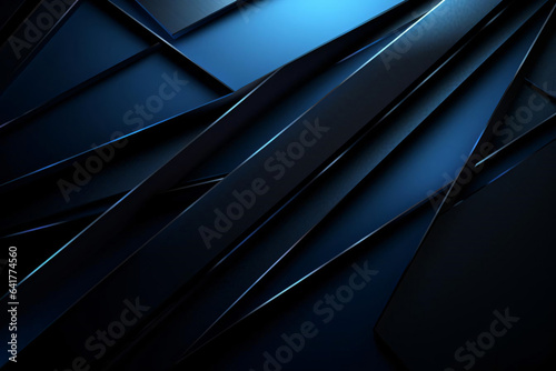 black and blue abstract background