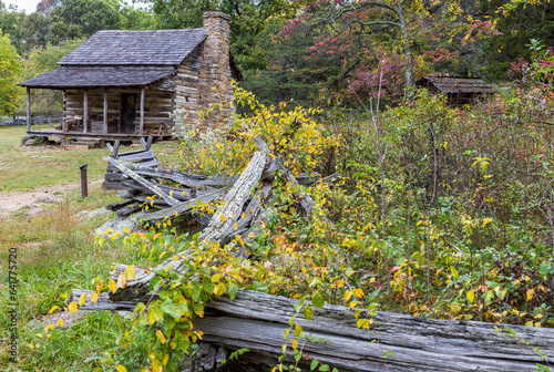 Φωτογραφία Historic pioneer cabin of early settler William J