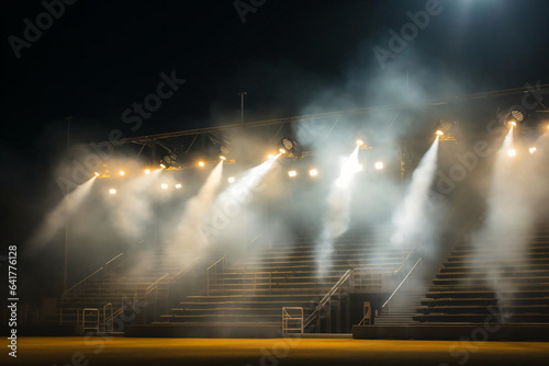 spotlight on stage © Hasanul