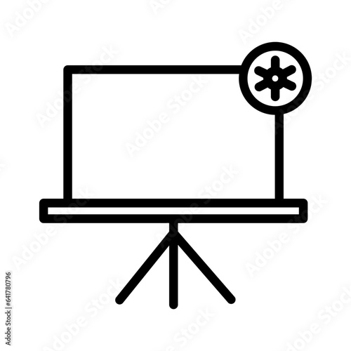 Setting Board School Outline Icon