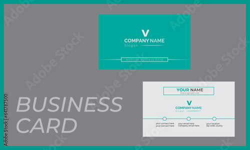 simple business card template