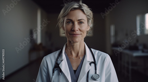 portrait of a confident doctor