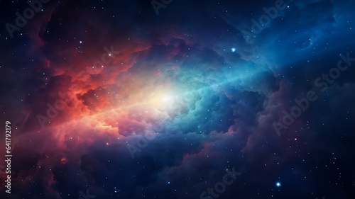 Abstract pattern from space background