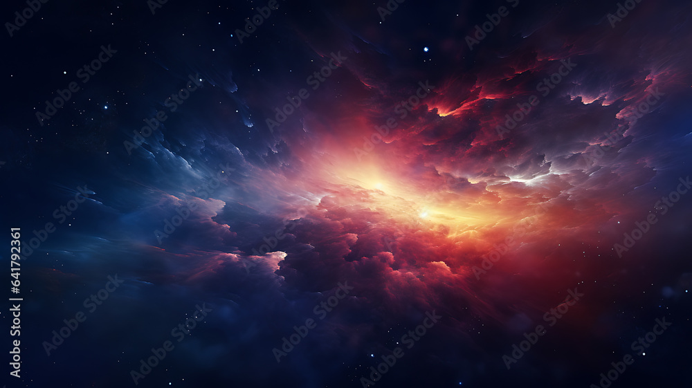 Fototapeta premium Abstract pattern from space background