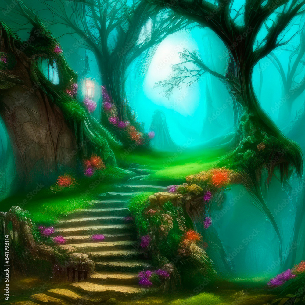 Pathway into wonderland