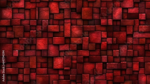 Simple ruby brick texture background