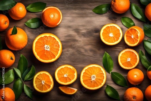 oranges and tangerines