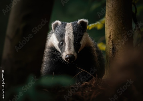 Badgers are short-legged omnivores in the family Mustelidae © Sascha