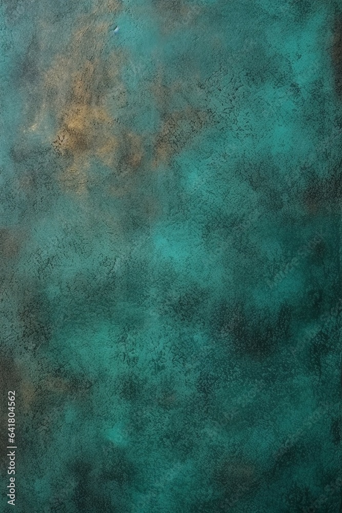 Obraz premium Simple teal concrete texture background