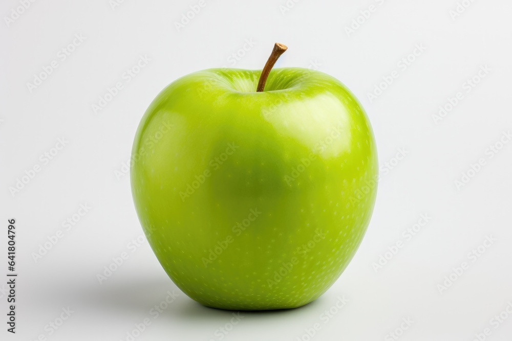 green apple isolated on white background. Fresh organic fruit. green apple isolated on white background. Fresh organic fruit.
