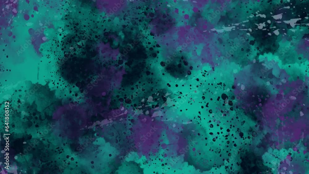 An abstract paint splatter grunge texture motion graphic background. An abstract paint splatter grunge texture motion graphic background.