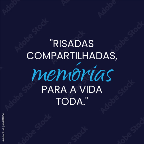 Citação de motivação com fundo liso e sólido