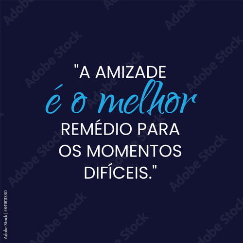 Citação de motivação com fundo liso e sólido