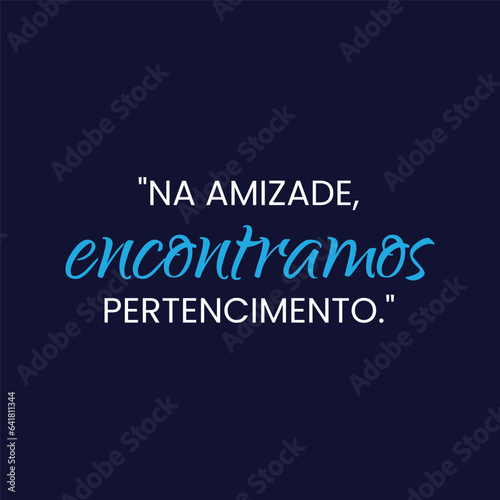 Citação de motivação com fundo liso e sólido