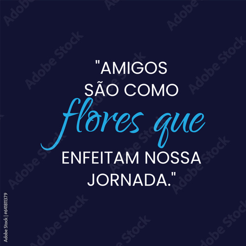Citação de motivação com fundo liso e sólido