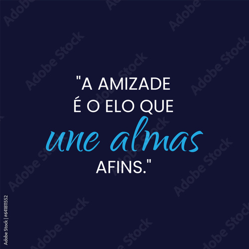 Citação de motivação com fundo liso e sólido